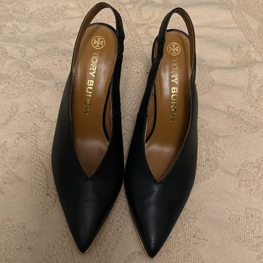 Tory Burch Slingback Pumps Sz 8.5